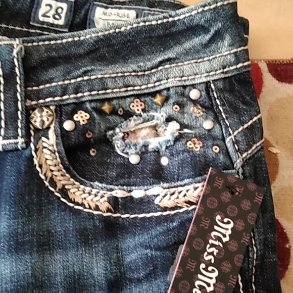 Bling,! Bling! Miss Me Jeans - Picture 5 of 6